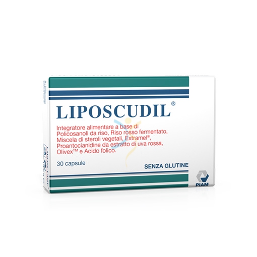 Piam Linea Colesterolo Trigliceridi Liposcudil Integratore 30 Capsule