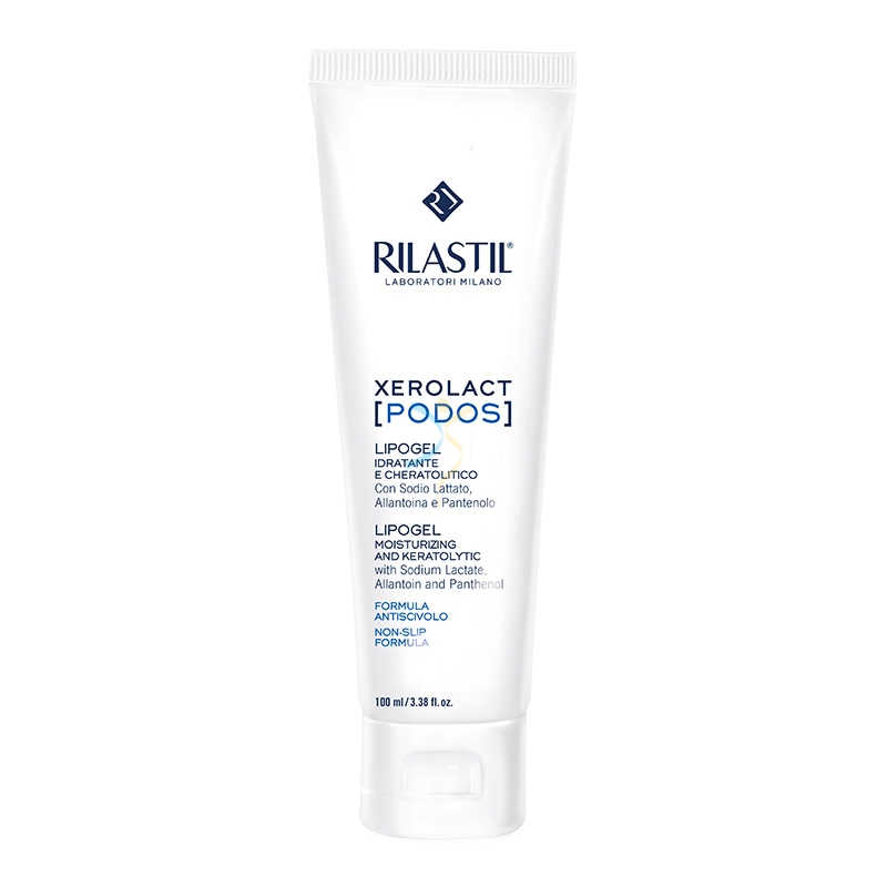 Rilastil Linea Xerolact Podos Lipogel Trattamento Ammorbidente Piedi 100 ml