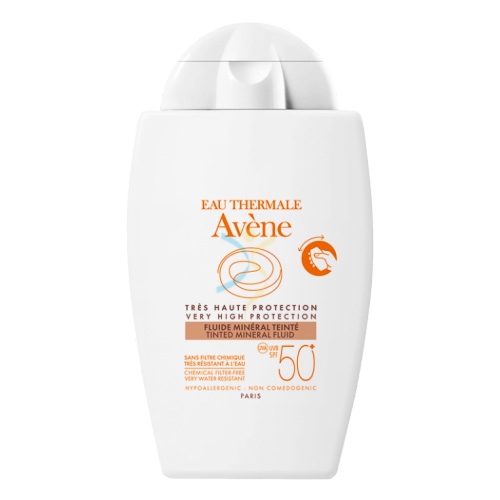 Avene Linea Solare Pelli Intolleranti SPF50+ Fluido Minerale Colorato 40 ml