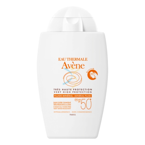 Avene Linea Solare Pelli Intolleranti SPF50+ Fluido Minerale Filtri Fisici 50 ml