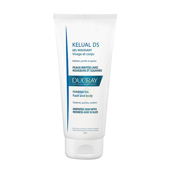Ducray Linea Riequilibrante Kelual DS Gel Detergente Pelli Irritate 200 ml
