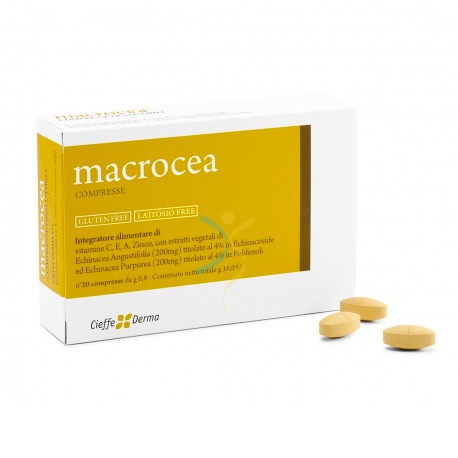 Cieffe Derma Linea Apparato Immunitario Macrocea Integratore Alimentare 20 Compr