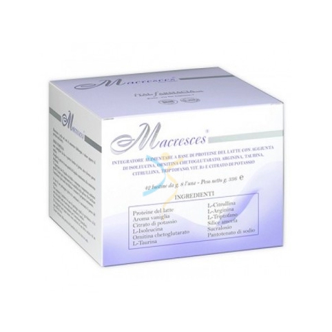 Italfarmacia Linea Controllo Peso Macresces Integratore Brucia Grassi 42 Buste