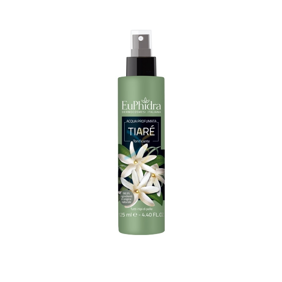EuPhidra Linea Floreali Acqua Profumata Tonificante Rinfrescante Tiar 125 ml