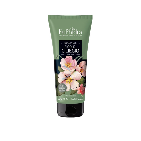 EuPhidra Linea Floreali Doccia Gel Delicato Protettivo Fiori di Ciliegio 250 ml