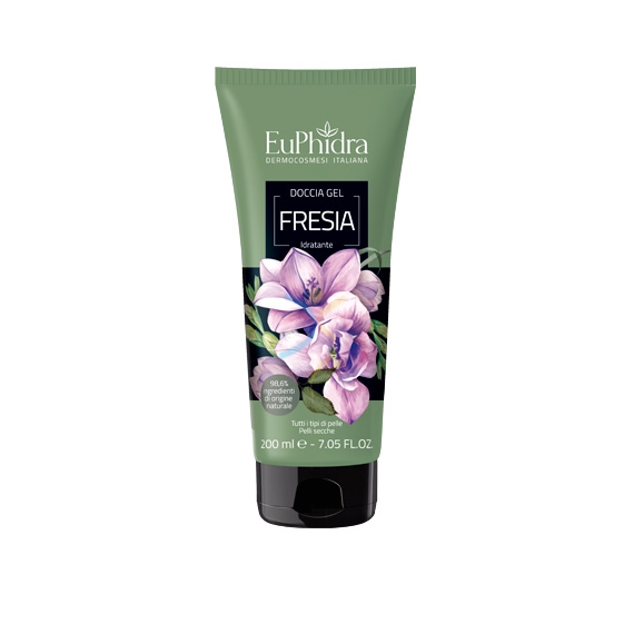 EuPhidra Linea Floreali Doccia Gel Delicato Equilibrato Protettivo Fresia 250 ml