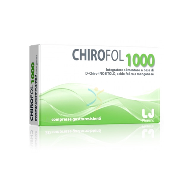 LJ Pharma Linea Benessere Donna Chirofol 1000 Integratore Alimentare 16Compresse