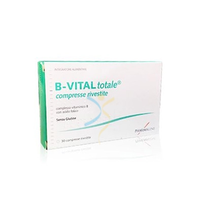 PharmaLine Linea Vitamine B Vital Totale Integratore Alimentare 30 Compresse