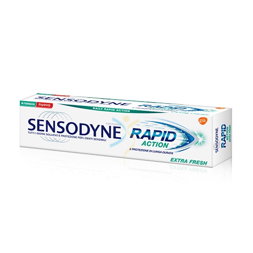 Sensodyne Linea Salute Dentale Rapid Action Extra Fresh Dentifricio 75 ml