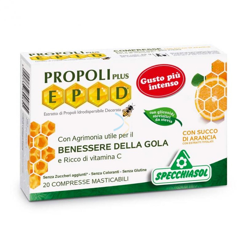 Specchiasol Linea Difesa e Benessere EPID 20 Compresse Agrimonia Arancia