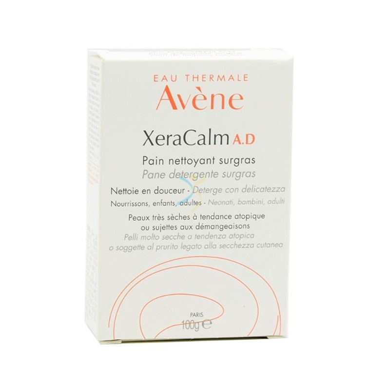 Avene Linea Xeracalm A.D. Pane Detergente Pelli Secche con Prurito 100 g