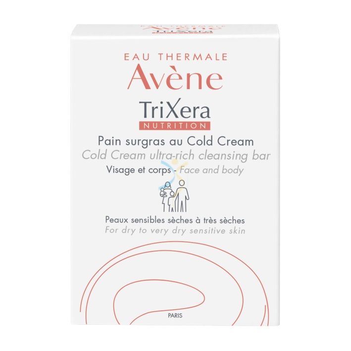 Avene Linea Trixera Nutrition Pane Detergente Senza Sapone Pelli Secche 100 g