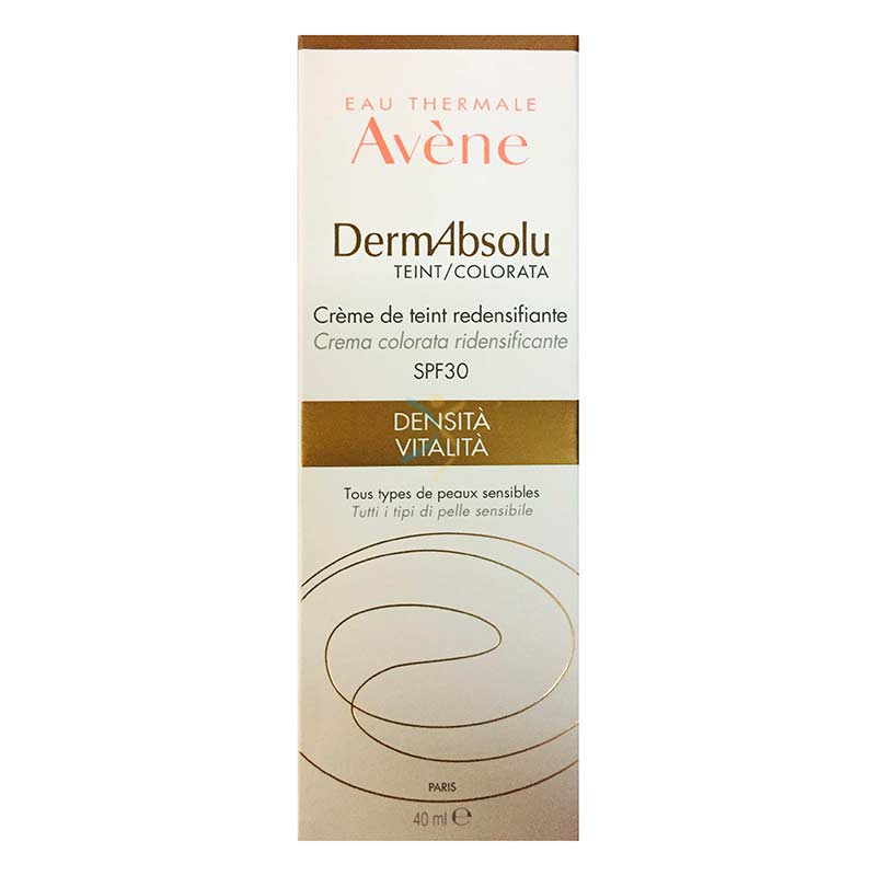 Avene Linea DermAbsolu Crema Colorata Viso Levigante Lenitivo Antiet 40 ml