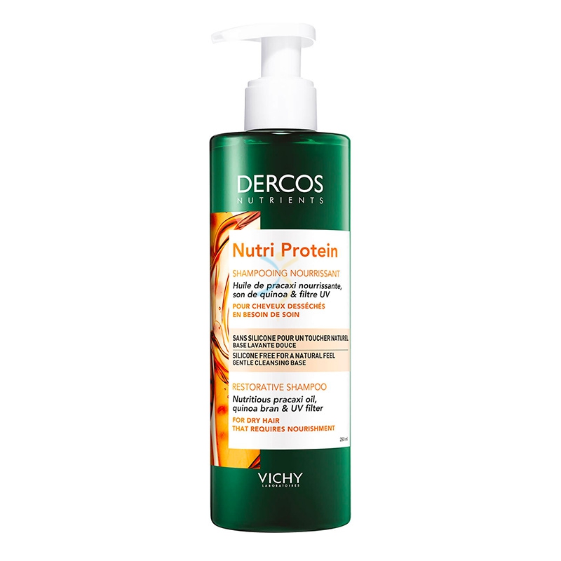 Dercos Linea Detox Nutrients Nutri Protein Shampoo Ristrutturante 250 ml