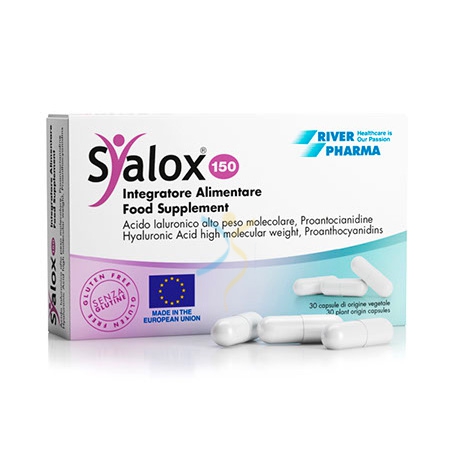 River Pharma Linea Articolazioni Sane Syalox 150 Integratore 30 Capsule