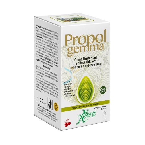 Aboca Linea Dispositivi Medici Cavo Orale Propolgemma Spray No Alcool 30 ml