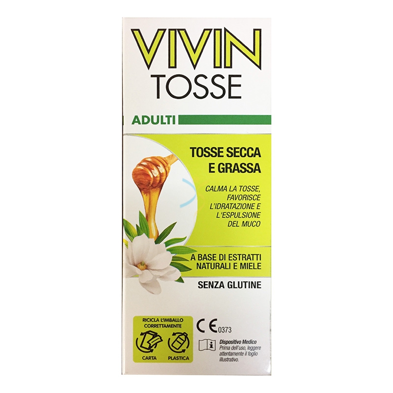 Menarini Linea Dispositivi Medici Vivin Tosse Integratore Sciroppo 150 ml