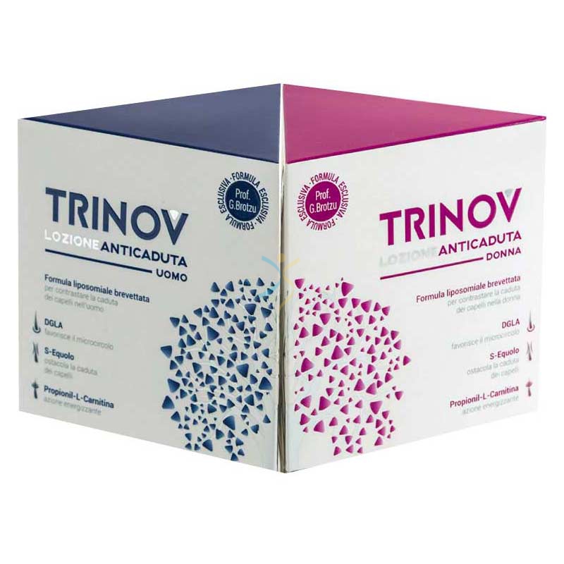 Fidia Linea Capelli Forti Trinov Lozione Anticaduta Antidiradamento Uomo 30 ml