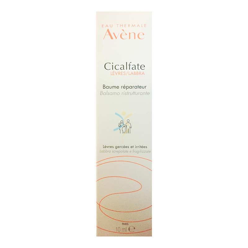 Avene Linea Cicalfate Rigenerante Riepitelizzante Balsamo Labbra Nutriente 10ml