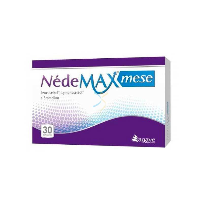 Agave Linea Circolo e Microcircolo nedeMAX Mese Integratore 30 Compresse