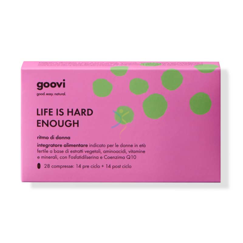 Goovi Linea Benessere Donna Ritmo Pre e Post Ciclo Integratore 28 Compresse