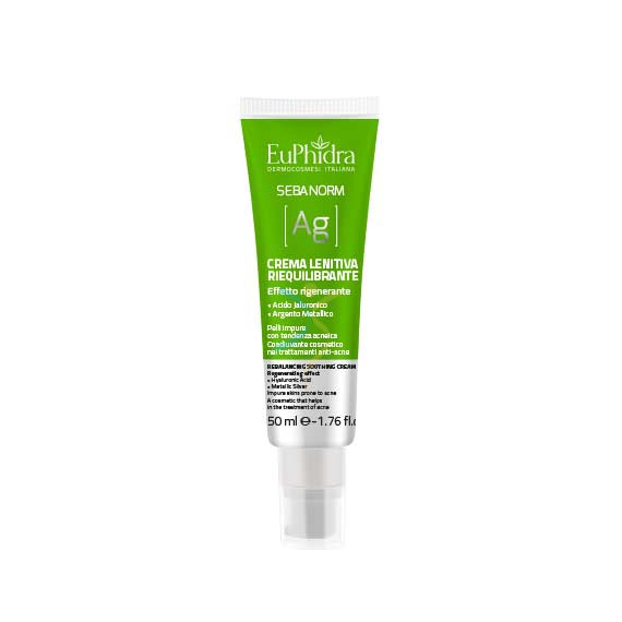 EuPhidra Linea Sebanorm AG Crema Lenitiva Riequilibrante Rigenerante 50 ml