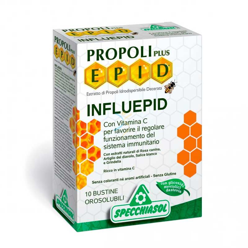 Specchiasol Linea Difese Influepid Integratore Alimentare Propoli 10 Bustine