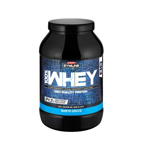 Enervit Sport Linea Gymline Muscle 100% Whey Protein Concentrate Cocco 900g