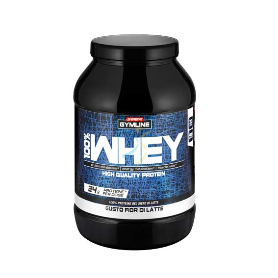 Enervit Sport Linea Gymline Muscle 100% Whey Protein Concentrate Latte 900g