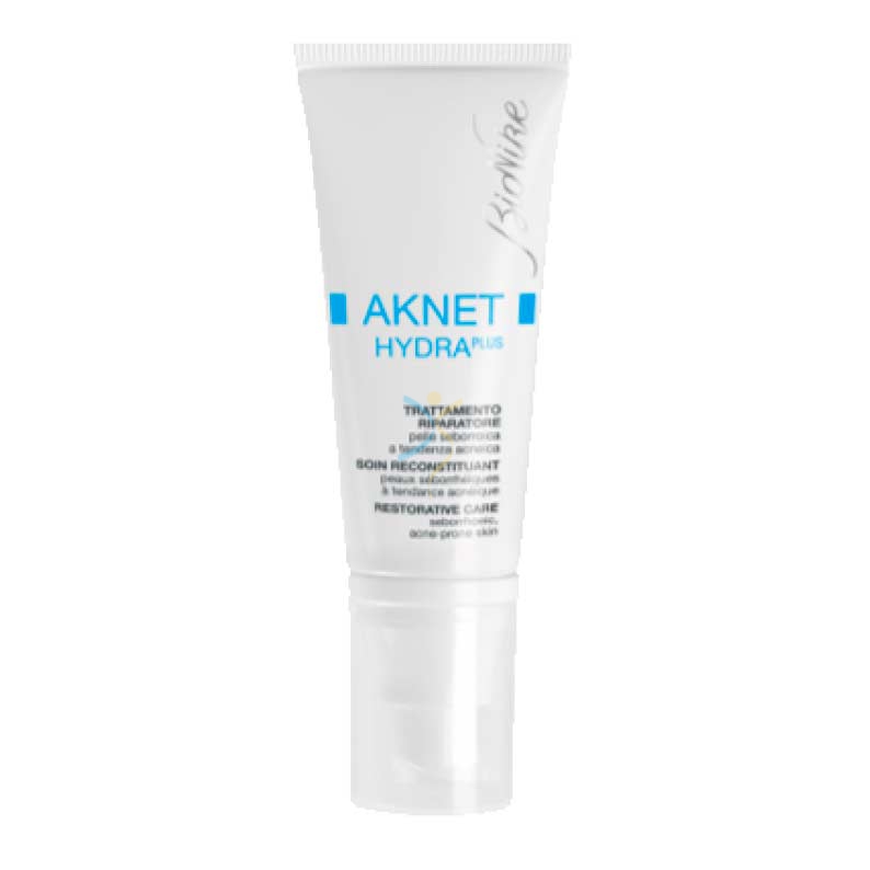 BioNike Linea Pelli Impure Aknet Hydra Plus Trattamento Riparatore Viso 40 ml