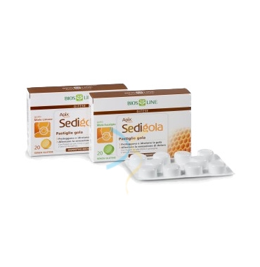 Bios Line Linea Difese Immunitarie Apix Sedigola Miele Limone 20 Pastiglie