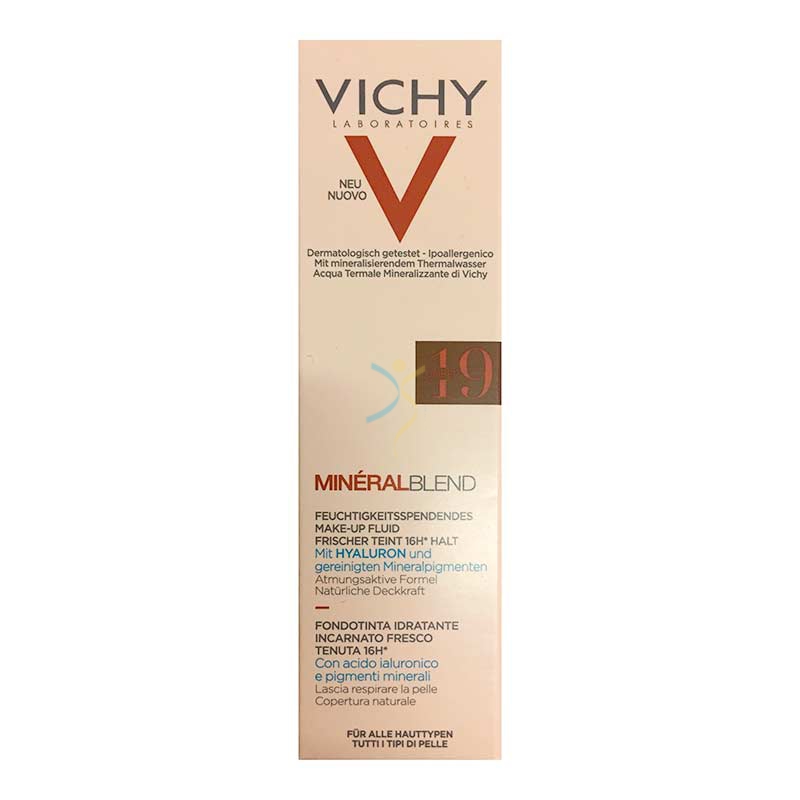 Vichy Make-up Linea Mineralblend Fondotinta Idratante Fluido 30 ml 11 Granite