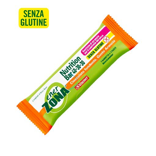 EnerZona Linea Alimentazione Dieta a ZONA Nutrition Barretta Cioccolato Arancia