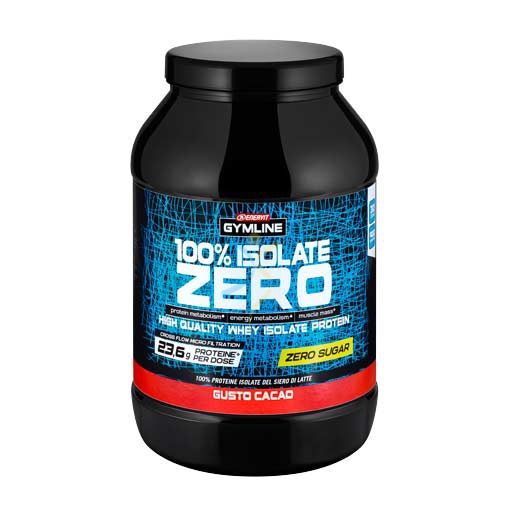 Enervit Sport Linea Gymline 100% Isolate Whey Zero Protein Cacao 900 g