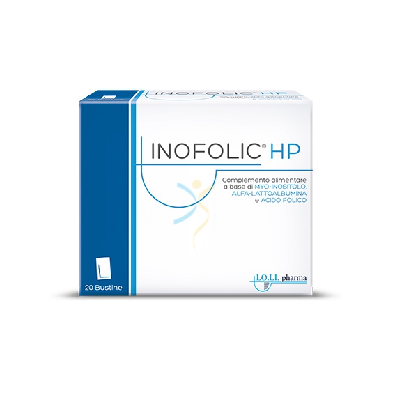 Lo.Li.Pharma Linea Gravidanza Inofolic HP Integratore Acido Folico 20 Buste