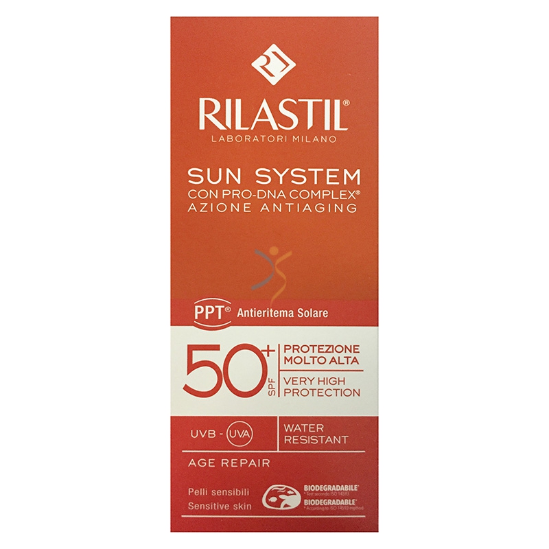 Rilastil Linea Sun System PPT SPF50+ Age Repair Crema Fondente Solare Viso 40 ml