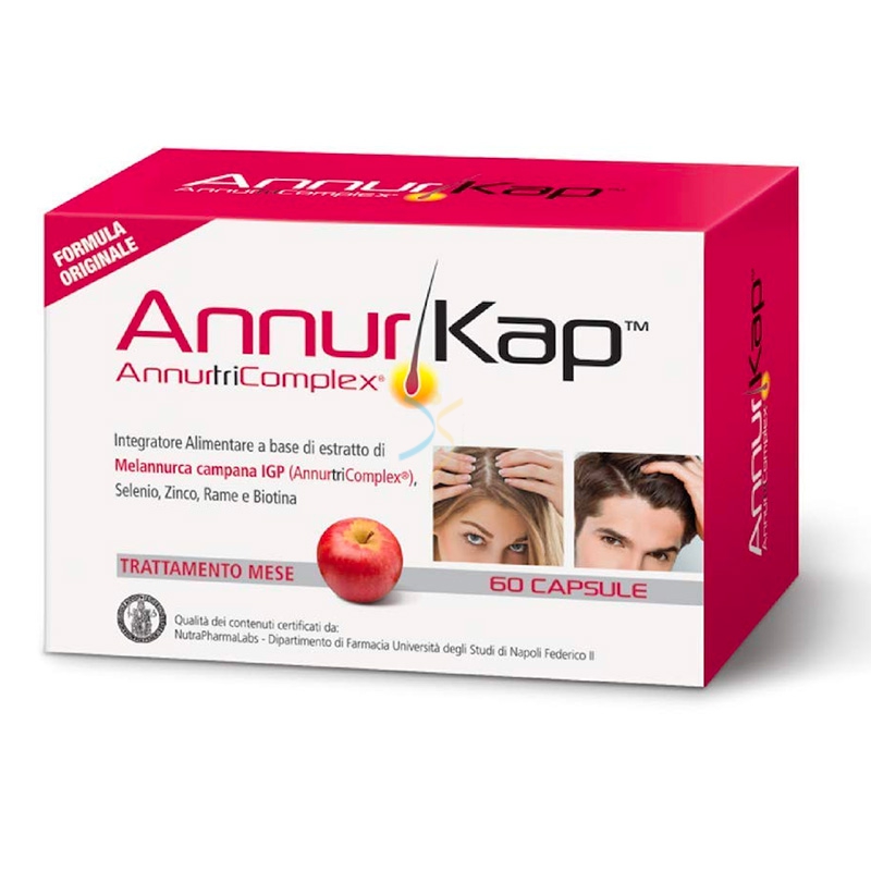 DiVa srl Linea Capelli Sani e Forti AnnurKap Integratore Alimentare 60 Capsule