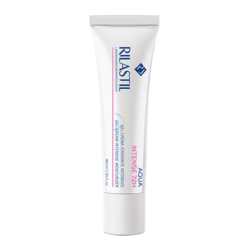 Rilastil Linea Aqua Idratazione Profonda Intense 72h Gel Crema Fresco Viso 40 ml