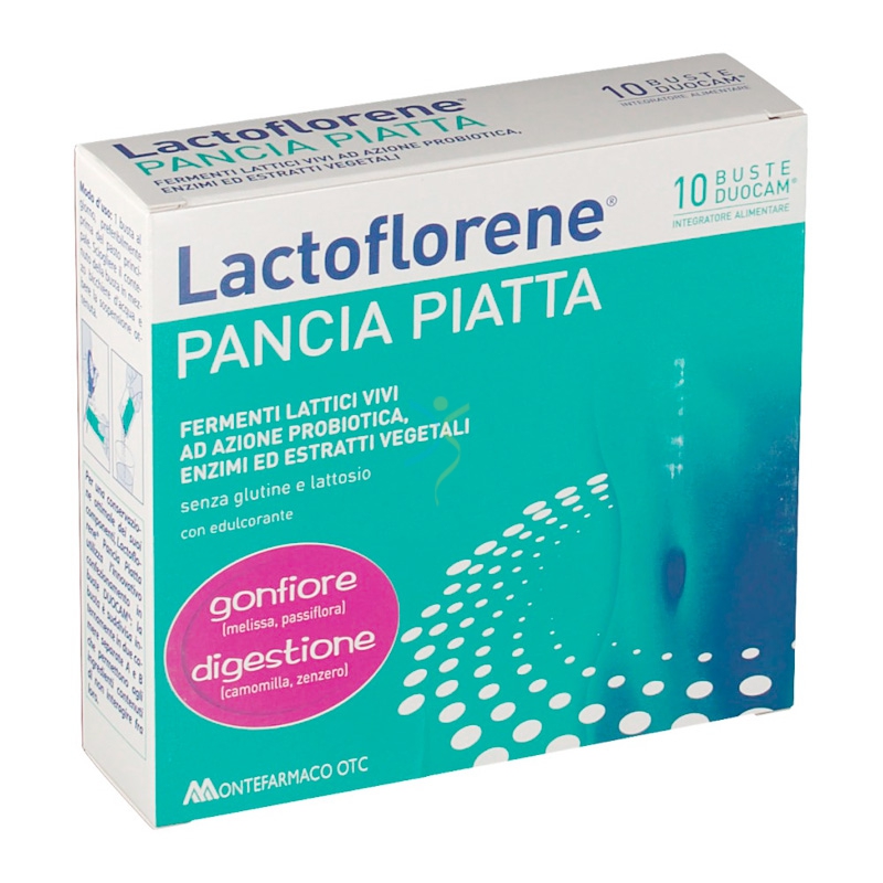 Lactoflorene Linea Fermenti Pancia Piatta Integratore Alimentare 10 Buste