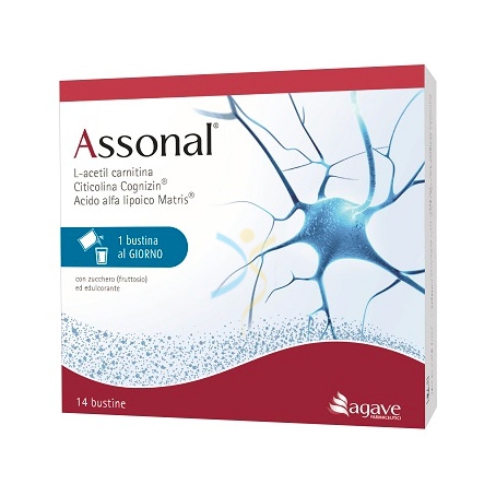 Agave Linea Benessere Sistema Nervoso Assonal Integratore Alimentare 14 Buste