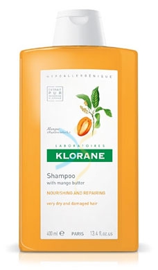 Klorane Capelli Linea Burro Mango Nutriente Rigenerante Idratante Shampoo 200 ml