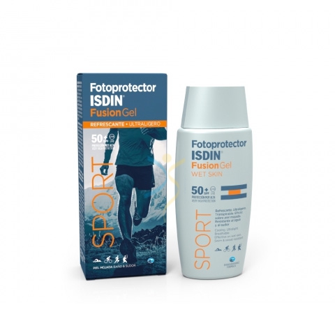 ISDIN Linea Solare SPF50+ Fotoprotector Fusion Gel Sport Cooling Effect 100 ml