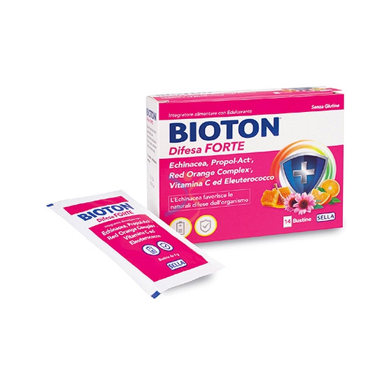 Sella Linea Difese Immunitarie Bioton Difesa Forte Integratore 14 Buste