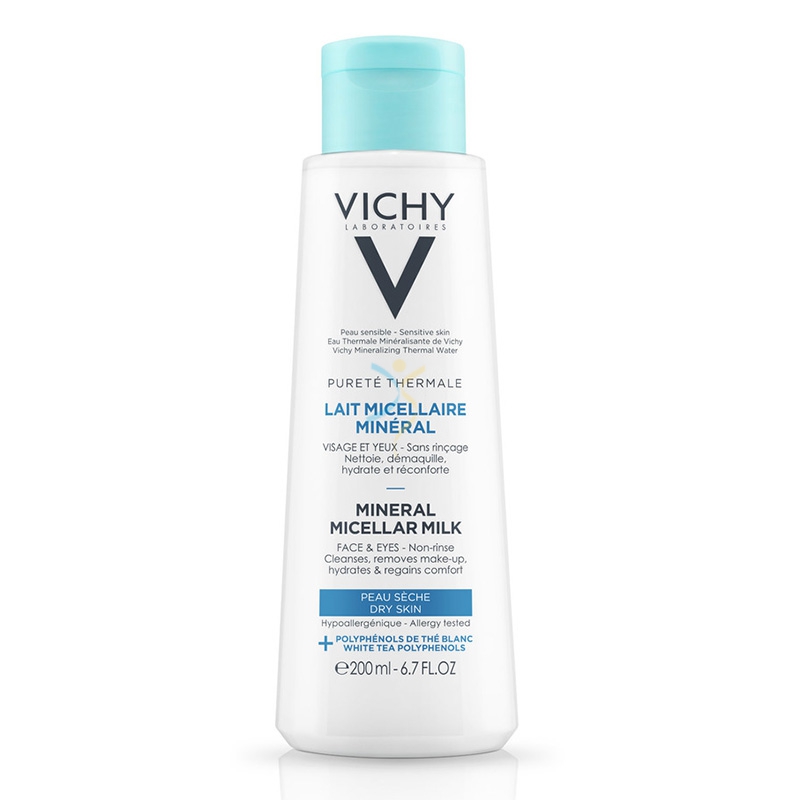 Vichy Linea Purete Thermale Viso Latte Minerale Struccante Lenitivo 200 ml