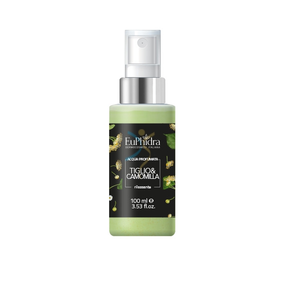 EuPhidra Linea Floreali Acqua Profumata Unisex Erbacea Tiglio&Camomilla 100 ml