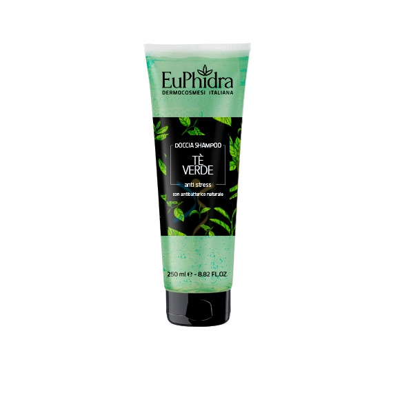 EuPhidra Linea Floreali Doccia Shampoo Rinfrescante Anti Stress T Verde 250 ml