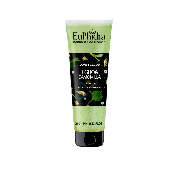 EuPhidra Linea Floreali Doccia Shampoo Unisex Tiglio&Camomilla 250 ml
