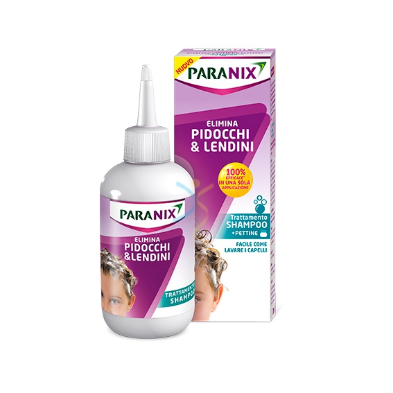 Paranix Linea Anti-Pediculosi Paranix Shampoo Delicato 200 ml + Pettine