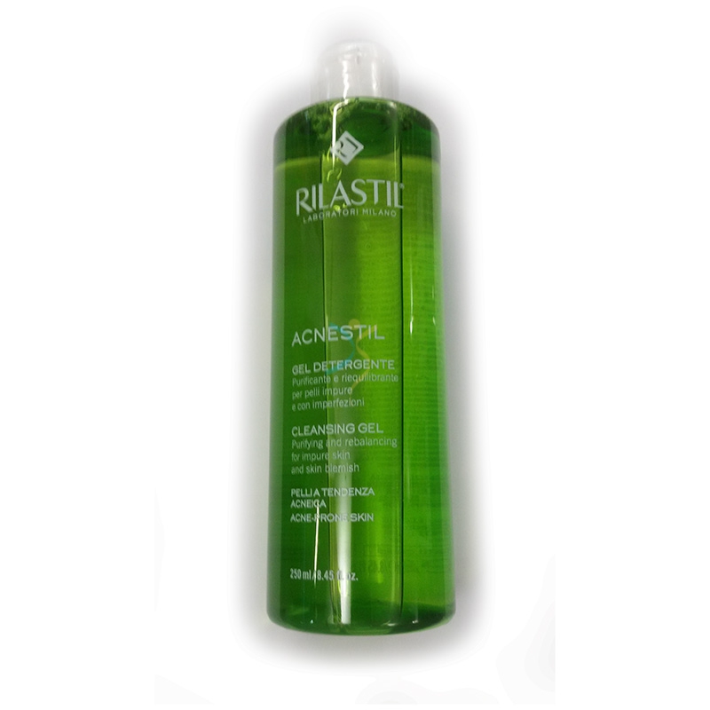 Rilastil Linea Acnestil Gel Detergente Viso Pelli Grasse e Sensibili 400 ml