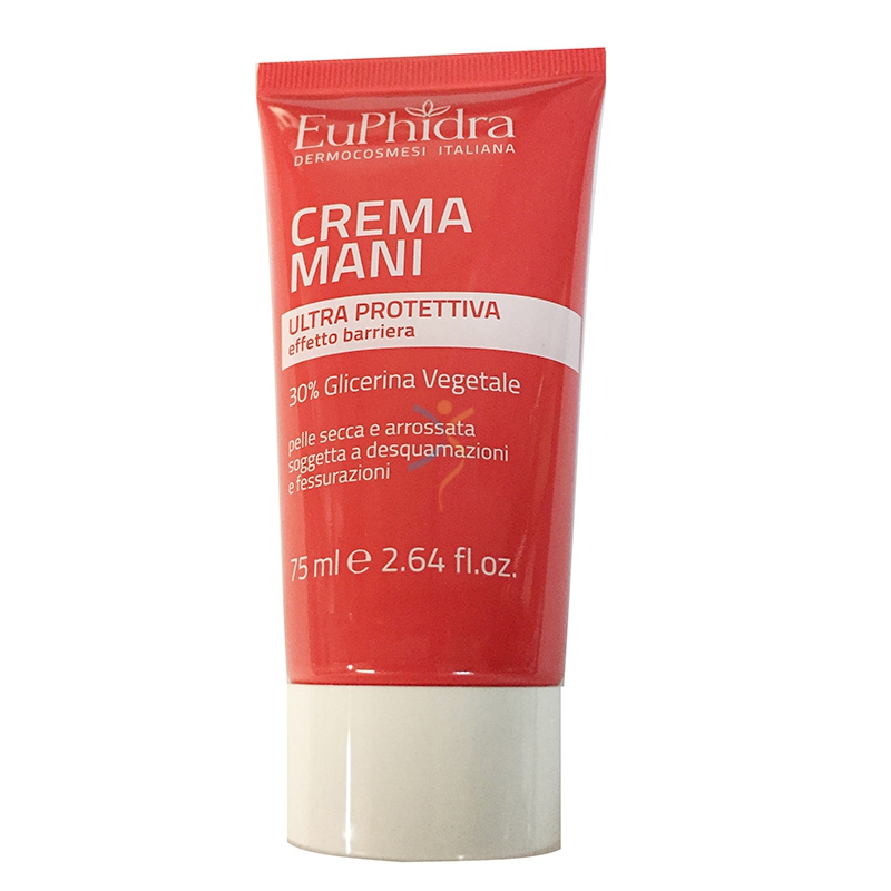 EuPhidra Linea Mani Crema Ultraprotettiva Nutriente Effetto Barriera 75 ml